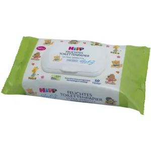 Hipp Babysanft Ultra Sensitive feuchtes Toilettenpapier 50 St