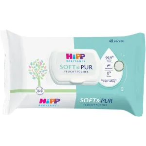 Hipp Soft & Pur feuchte Feuchttücher für Kinder ab der Geburt 48 St