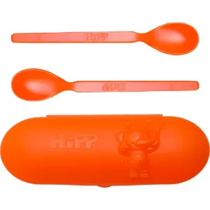 Hipp Spoons Set Geschirrset Orange(unterwegs)