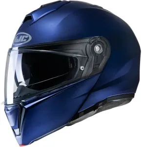 HJC i90 Solid Semi Flat Mettalic Blue M Helm