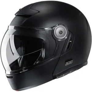 HJC V90 Solid Semi Flat Black S Helm