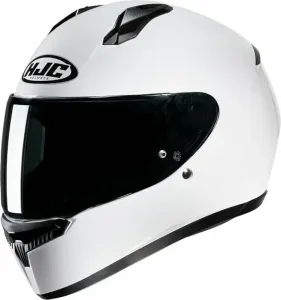 HJC C10 Solid White M Helm