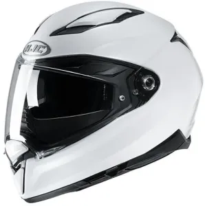 HJC F70 Metal Pearl White L Helm