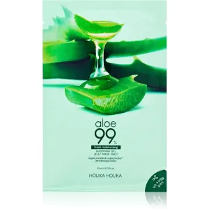 Holika Holika Aloe 99% Soothing Gel Gelee Mask Sheet Modellierendes Serum für Bauch, Oberschenkel und Gesäß