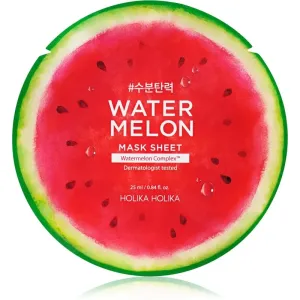 Holika Holika Watermelon Mask Zellschichtmaske mit feuchtigkeitsspendender und beruhigender Wirkung 25 ml