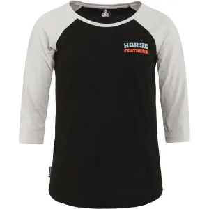 Horsefeathers OLY Damen T Shirt, schwarz, größe L