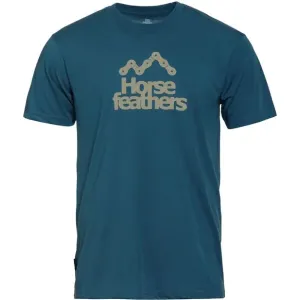 Horsefeathers ROOTER Herren T-Shirt, blau, größe L