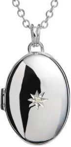 Hot Diamonds Halskette mit Medaillon und Diamant DP143_DP549 (Kette, Anhänger) 46 cm