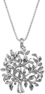Hot Diamonds Luxuriöse Silberkette mit Lebensbaum Jasmine DP700