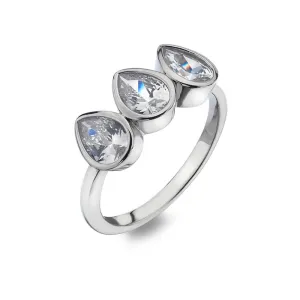 Hot Diamonds Glitzernde Ring Emozioni Acqua Amore ER026 56 mm
