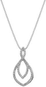 Hot Diamonds Halskette aus Sterlingsilber mit echtem Diamant Lily DP733