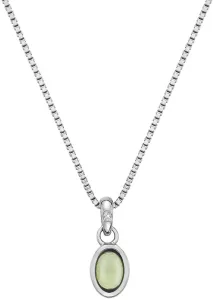 Hot Diamonds Silberne Halskette für August-Geborene Birthstone DP761