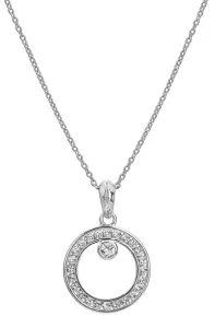 Hot Diamonds Silberne Halskette mit Diamant und Topas Orbit DP929 (Kette, Anhänger)