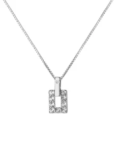 Hot Diamonds Silberne Halskette mit einem Diamanten und Topasen Echo DP898