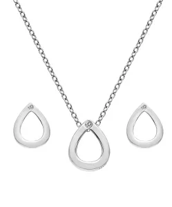 Hot Diamonds Silberschmuckset Amulets SS135 (Halskette, Ohrringe)