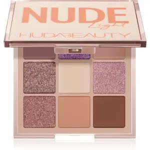 Huda Beauty Nude Obsessions Lidschattenpalette Farbton Nude Light 34 g