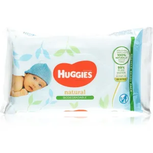 Huggies Natural Biodegradable Feuchttücher für Kinder ab der Geburt 48 St
