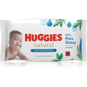 Huggies Natural Pure Water Feuchttücher für Kinder 48 St
