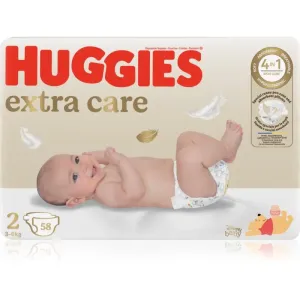 Huggies Extra Care Size 2 Einwegwindeln 3-6 kg 58 St