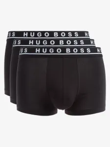 Hugo Boss Boxershorts 3 Stück Schwarz
