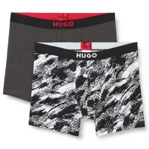 Hugo Boss 2 PACK - Herren Boxershorts HUGO 50501385-970 M