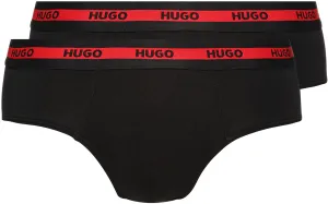 Hugo Boss 2 PACK - Herren Slips HUGO 50469788-001 S