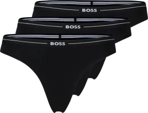 Hugo Boss 3 PACK - Damen Tanga BOSS 50510030-001 3XL