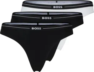 Hugo Boss 3 PACK - Damen Tanga BOSS 50510030-120 3XL