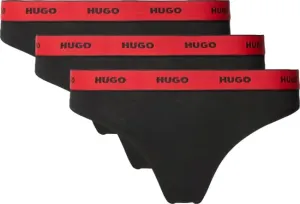 Hugo Boss 3 PACK - Damen Tanga HUGO 50480150-005 3XL