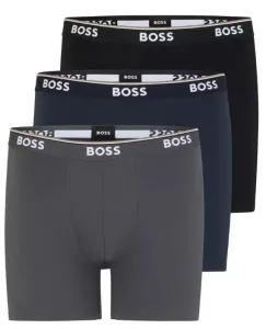 Hugo Boss 3 PACK -Herren Boxershorts - BOSS 50475298-462 PLUS SIZE 5XL