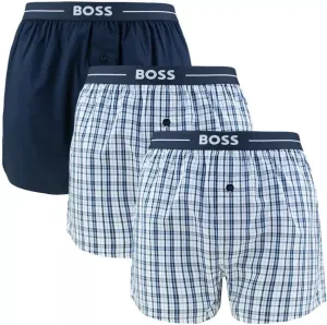 Hugo Boss 3 PACK - Herren Boxershorts BOSS 50505677-406 L