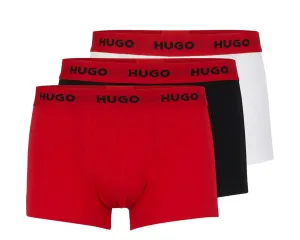 Hugo Boss 3 PACK - Herren Boxershorts HUGO 50469786-972 M