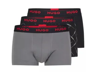Hugo Boss 3 PACK - Herren Boxershorts HUGO 50480170-006 S