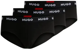 Hugo Boss 3 PACK - Herren Slips HUGO 50469763-001 M