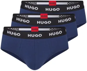 Hugo Boss 3 PACK - Herren Slips HUGO 50469763-410 M