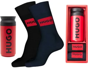 Hugo Boss Herren-Geschenkset HUGO – Socken und Thermoskanne 50502012-960 40-46