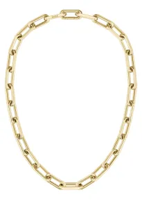 Hugo Boss Massive Halskette aus vergoldetem Stahl Halia 1580579