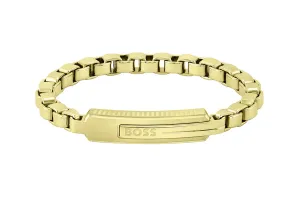Hugo Boss Schickes vergoldetes Armband Orlado 1580357M 19 cm