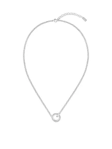 Hugo Boss Wunderschöne Halskette aus Stahl mit Zirkonen 1580541