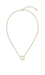 Hugo Boss Wunderschöne Halskette aus vergoldetem Stahl 1580504