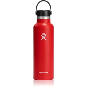 Hydro Flask Standard Mouth Flex Cap Thermoflasche Farbe Red 621 ml