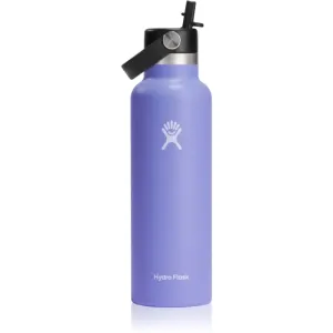 Hydro Flask Standard Mouth Straw Cap Thermoflasche Farbe Purple 621 ml