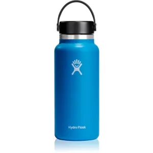 Hydro Flask Wide Mouth Flex Cap Thermoflasche Farbe Blue 946 ml