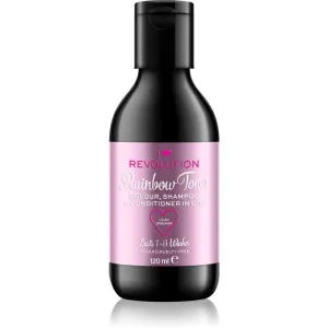 I Heart Revolution Rainbow Shots Auswaschbares Shampoo für das Haar Farbton Lilac Dreams 100 ml