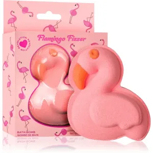 I Heart Revolution Bath Fizzer Flamingo Badebombe mit Duft Pineapple & Peach 110 g