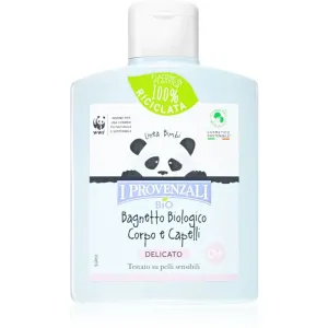 I Provenzali BIO Baby Bath Foam Shampoo und Duschgel für Kinder 250 ml