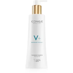 ICONIQUE Professional V+ Maximum volume Thickening shampoo Shampoo für mehr Haarvolumen bei feinem Haar 250 ml