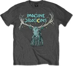 Imagine Dragons T-Shirt Elk In Stars Charcoal L