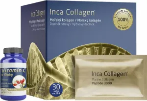 Inca Collagen Bioactive Collagen 30 x 3g + Vitamin C 30 x 3g + Vitamin C