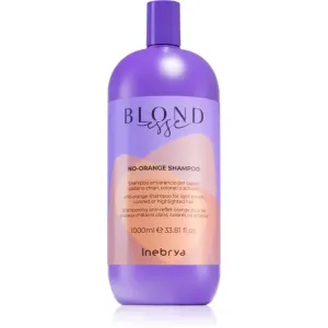 Inebrya BLONDesse No-Orange Shampoo Shampoo mit ernährender Wirkung neutralisiert die Messinguntertöne 1000 ml